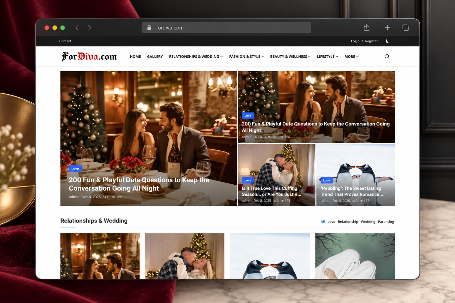 Screenshot of For Diva